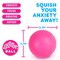 Power Your Fun Arggh Stress Ball for Adults and Kids - Pink/Purple